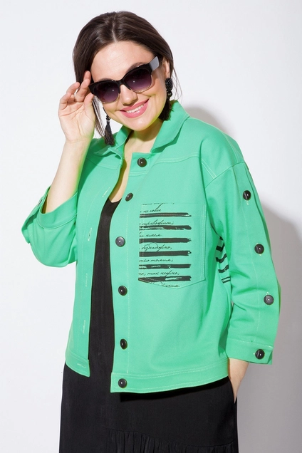 Костюм с платьем 109К мята Liliana-style