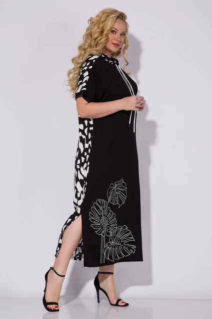 Платье 1307 черный Liliana-style