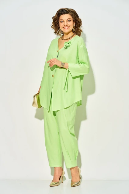 Костюм брючный 1450н яблоко Liliana-style