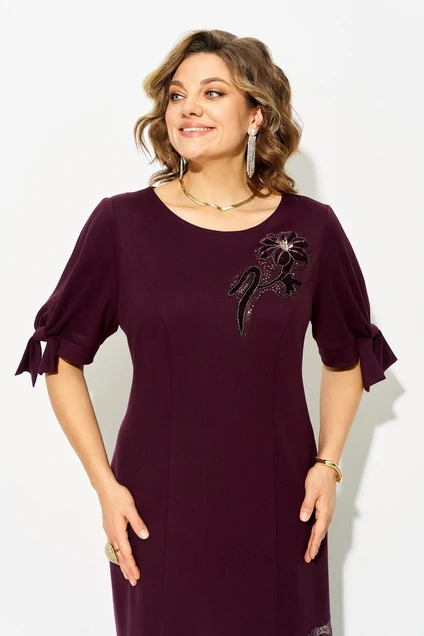 Платье 1584 бургунди Liliana-style