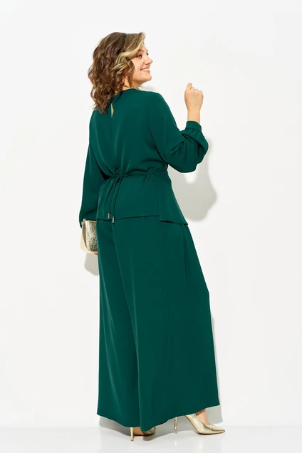 Костюм брючный 1585 изумруд Liliana-style