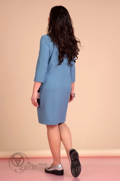 Платье 623 синий Liona