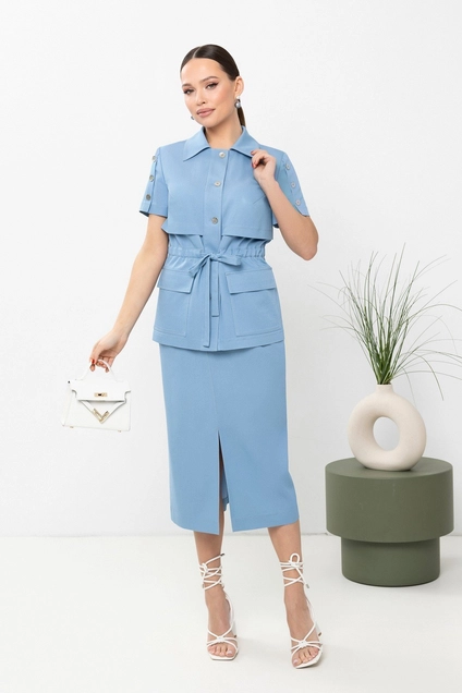 Костюм с юбкой 4901 Lissana