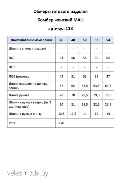 Куртка 118 белый MALI