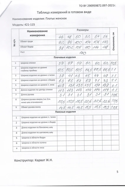 Платье 421-115 гусиная лапка MALI