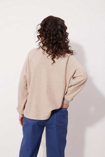 Джемпер 2249 бежевый  MG Wear