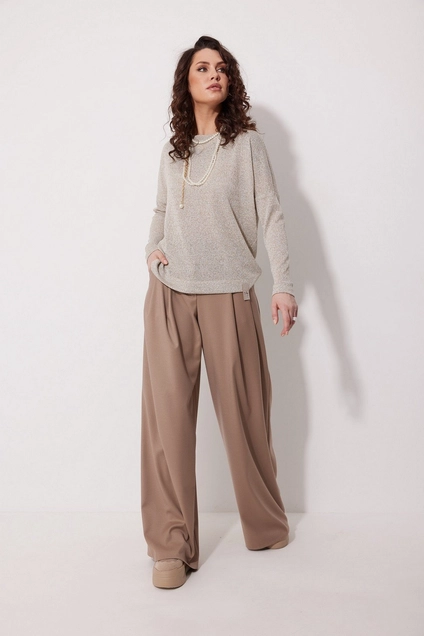 Брюки 4146 бежевый MG Wear