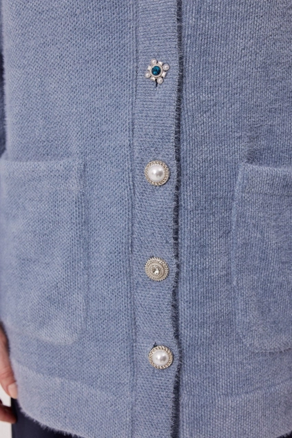 Кардиган 1005 голубой MG Wear