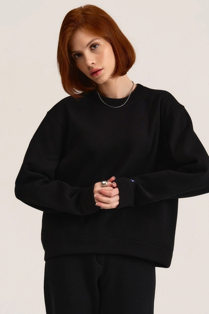 Джемпер 2102 черный MG Wear