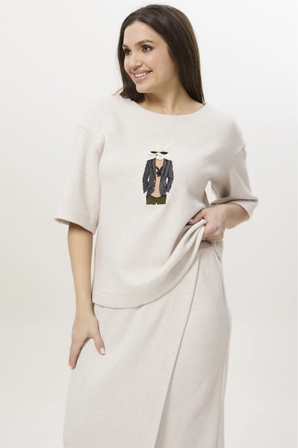 Костюм с юбкой 3036 Ma cherie