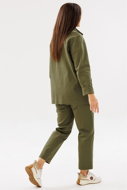 Костюм брючный 3083 хаки Ma cherie