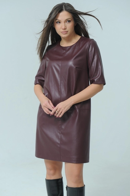 Платье 4039 бордовый Ma cherie