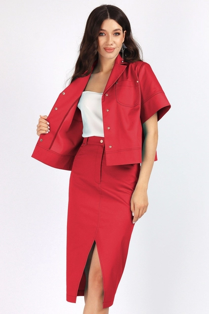 Костюм с юбкой 1466-1 Mia-Moda