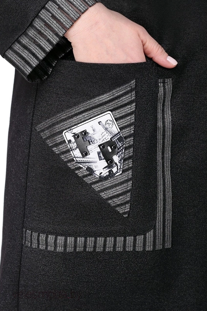 Кардиган 836 черный MichelStyle