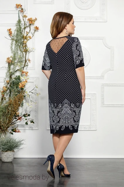 Костюм с платьем 4838 Mira Fashion