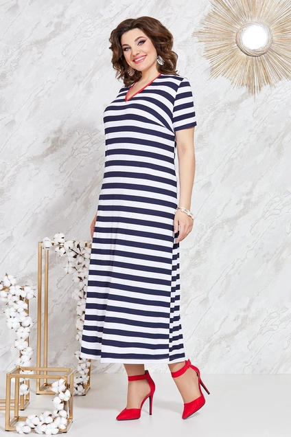 Костюм с платьем 5092 Mira Fashion