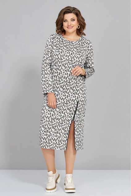 Костюм с платьем 5296-2 Mira Fashion