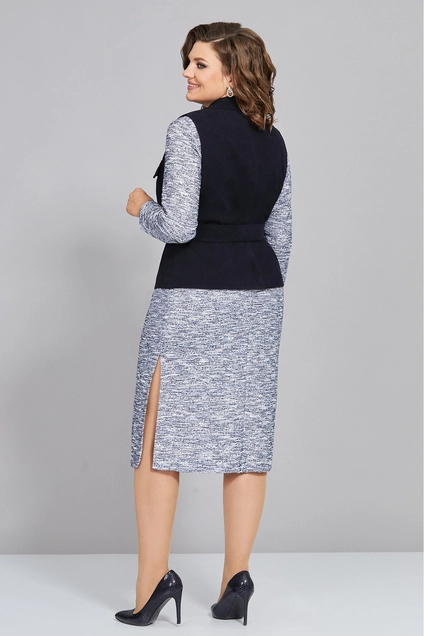 Костюм с платьем 5328 Mira Fashion