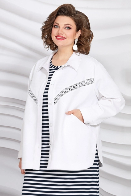 *Костюм с платьем 5418 Mira Fashion