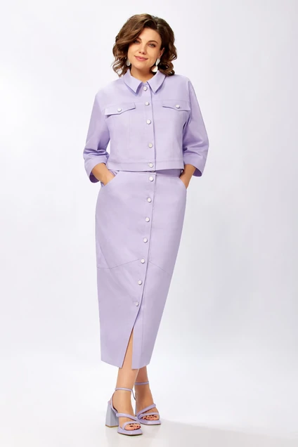 Костюм с юбкой 5541-3 Mira Fashion