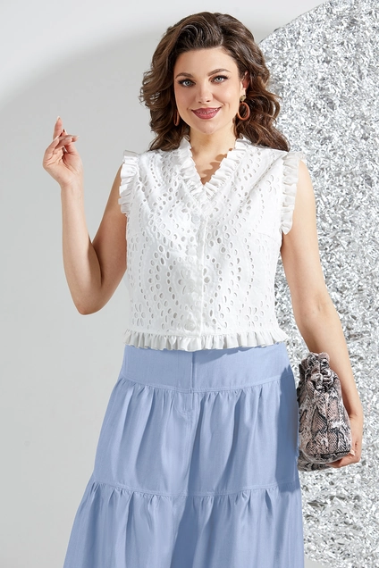 Костюм с юбкой 5556 Mira Fashion
