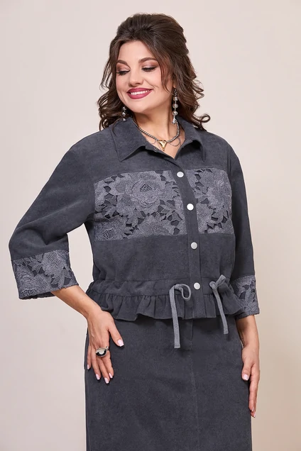Костюм с юбкой 5566 Mira Fashion фото 3