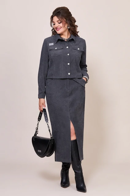 Костюм с юбкой 5593 Mira Fashion