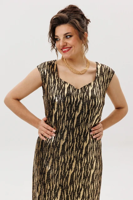 Костюм с платьем 5642 Mira Fashion