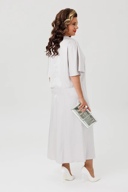 Костюм с платьем 5743-5 Mira Fashion