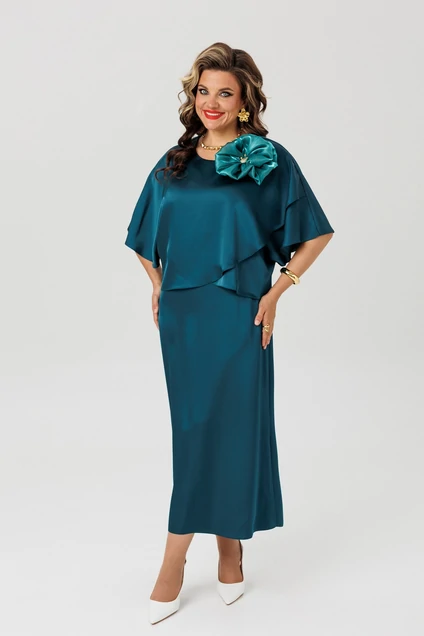 Костюм с платьем 5743-8 Mira Fashion