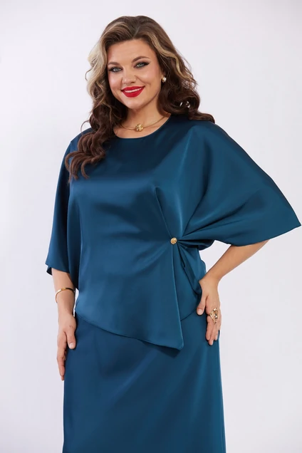 Костюм с платьем 5756 Mira Fashion