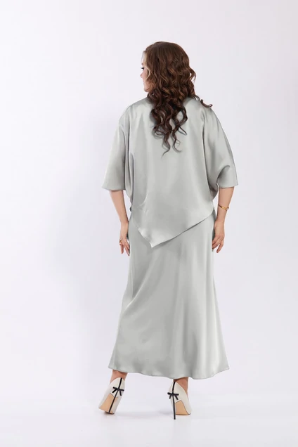 Костюм с платьем 5756-2 Mira Fashion