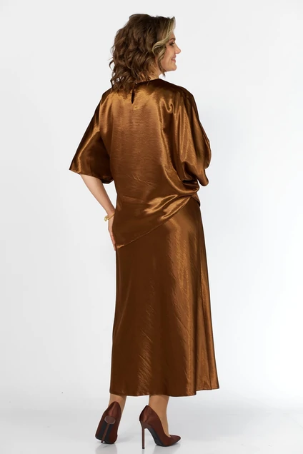Костюм с платьем 5756-3 Mira Fashion