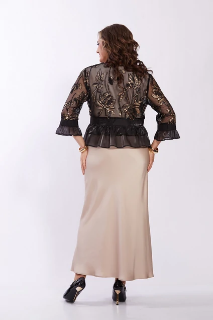 Костюм с платьем 5759 Mira Fashion