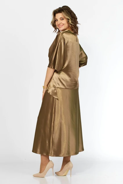 Костюм с платьем 5765-2 Mira Fashion