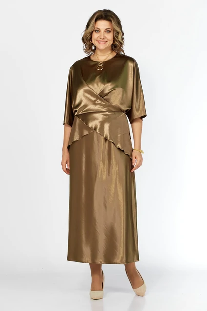 Костюм с платьем 5765-2 Mira Fashion