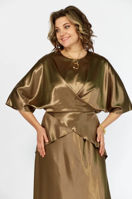 Костюм с платьем 5765-2 Mira Fashion