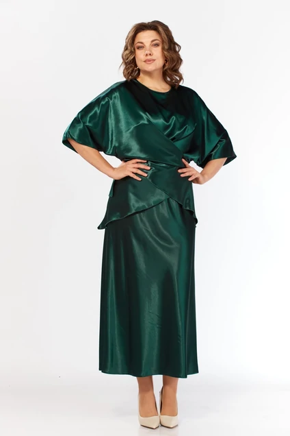 Костюм с платьем 5765-3 Mira Fashion