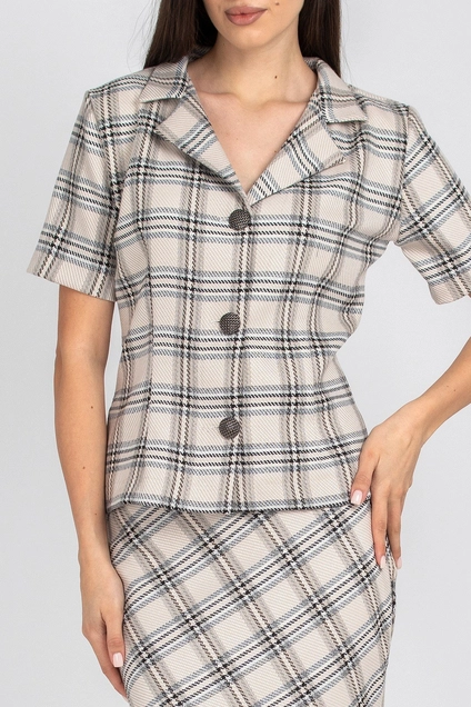 Костюм с юбкой 1093 Mirolia