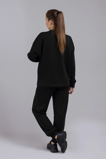 Спортивный костюм 1185 черный Mirolia