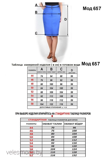 Юбка 657 синий Mirolia