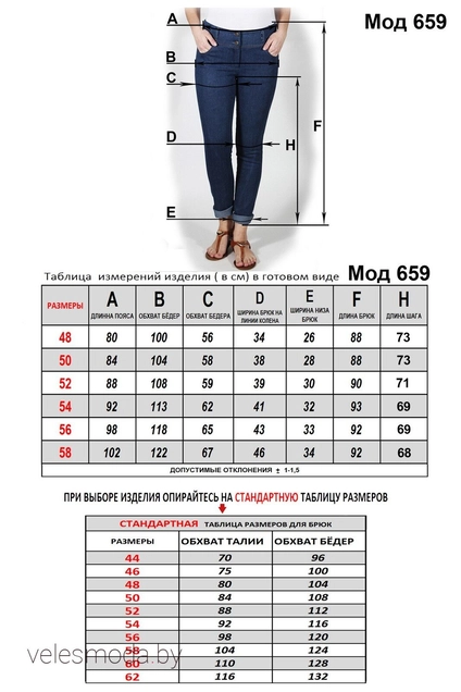 Брюки 659 синий Mirolia