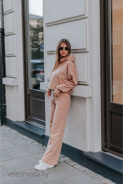Спортивный костюм 829 бежевый Mirolia