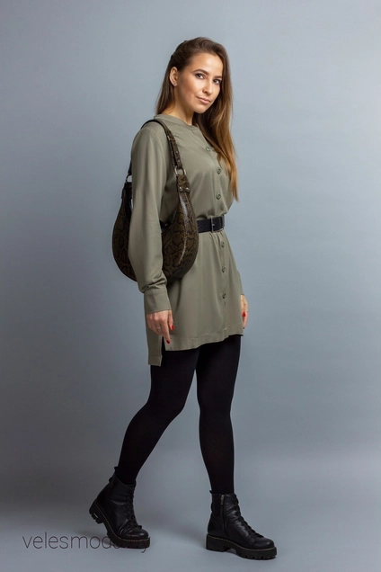 Рубашка 865 хаки Mirolia