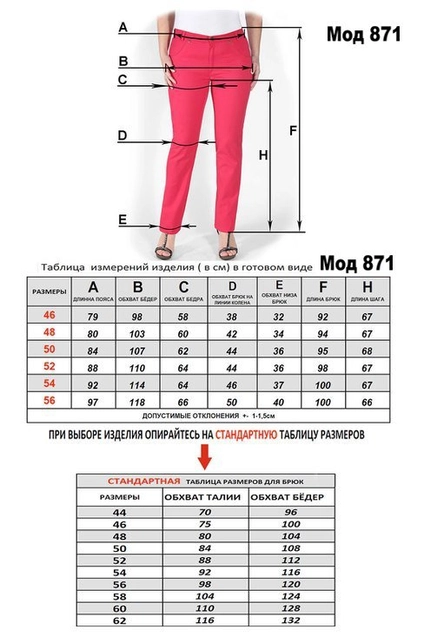 Брюки 871 малина Mirolia