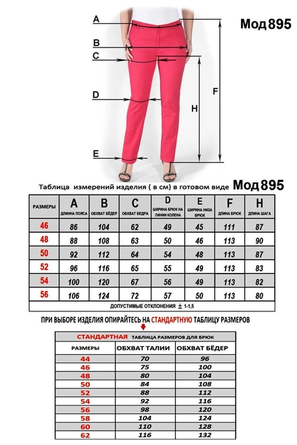 Брюки 895 серый Mirolia