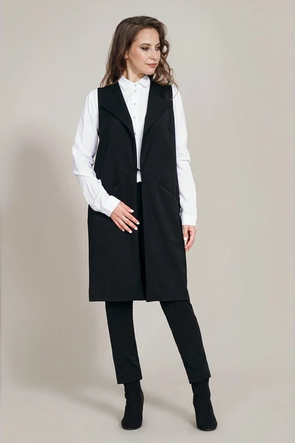 Жилет 939 черный Mirolia