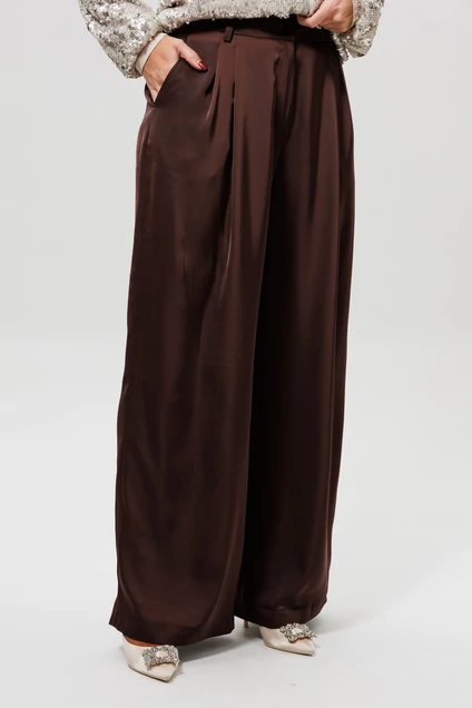 Брюки 1283 шоколад MisLana