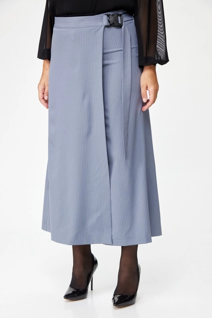 Брюки 827 синий Michel Chic