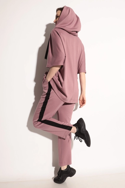 Спортивный костюм 1225 нежно-розовый Michel Chic